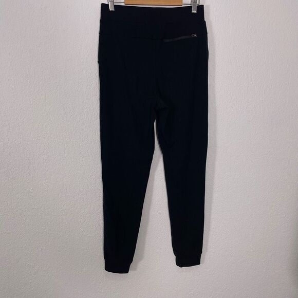 Cozy Earth Black Bamboo Jogger Sweatpants - Picture 2 of 6